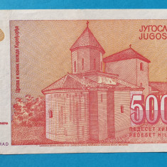 50.000 Dinara anul 1994 Bancnota Iugoslavia - Jugoslavije