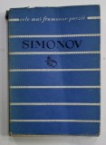 SIMONOV , poezii , COLECTIA &#039;&#039; CELE MAI FRUMOASE POEZII &#039;&#039; NR. 37 , APARUTA 1961