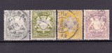 Cumpara ieftin ✅ (S35) Germania veche - Bavaria/Bayern 1900 " Stema embosata " serie Michel 65/68 cota 10&euro; , stampilat