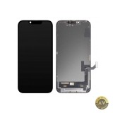Display cu Touchscreen JK pentru Apple iPhone 14 cu Rama Versiune LCD In-Cell Negru