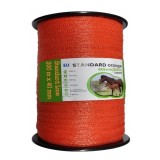 Banda gard electric 40 mm x 200 m , 8 lite - Portocaliu