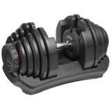 Gantera Fonta Reglabila Automata 40KG Rebel Active EuroGoods - Greutati 5-40 kg, Maner Moletat, Dimensiuni 45x24x23 cm
