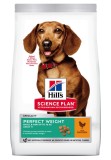 Cumpara ieftin Hill's Science Plan Canine Adult Perfect Weight Small and Mini Chicken, 1.5 kg