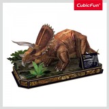 Cubic Fun - Puzzle 3D Triceratops 44 Piese