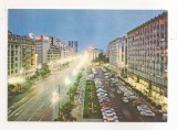 RF141 - Carte Postala - Bucuresti. Bdul. General Magheru, circulata 1971