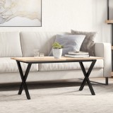 Gossi picioare masuta de cafea x-frame 70x30x43 cm fonta