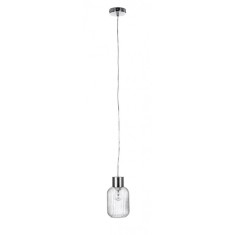 Lustra abajur sticla transparenta Showy, 60W, 15x120 cm