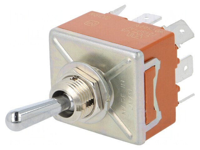 Comutator basculant 3 poziții ON-OFF-ON 15A 250VAC