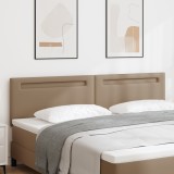 VidaXL Tăblie Design Simplu Cappuccino 200 cm Piele Ecologică
