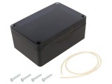 Carcasă Universală ABS Neagră IP65 90x135x55mm, MASZCZYK