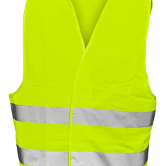 Vesta Reflectorizanta, 100% Polyester, Standard En471, Cu Arici - Galbena