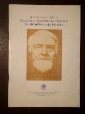 Gh. Anghelescu - Bibliografia Părintelui academician profesor dr. Dumitru Stăniloae foto