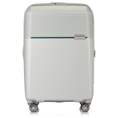 Troler Hedgren Stripe M EXP Argintiu 66x30x42cm 100% Policarbonat Makrolon
