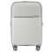 Troler Hedgren Stripe M EXP Argintiu 66x30x42cm 100% Policarbonat Makrolon