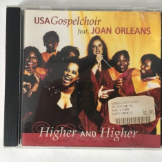 * CD muzica USA Gospelchoir feat. Joan Orleans, Higher and Higher