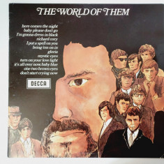 Them cu Van Morrison – The World Of Them, vinil LP 1970 DECCA, rock (VG++)