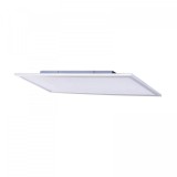 Plafoniera Livel, LED, aluminiu/PMMA, alb/argintiu, 120 x 30 x 5,2 cm