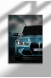 Poster p&acirc;nză ne&icirc;nrămat cu supermașină - Imprimare digitală - M3 Touring 2025 01 | A3 (29.7 x 42 cm)