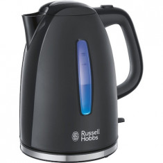 Fierbator Russell Hobbs Textures Plus 22591-70, 1.7 L, Fierbere rapida, Negru - 22591-70 foto