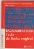 Teste de limba engleza, Bacalaureat 2000, Humanitas