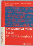 Teste de limba engleza, Bacalaureat 2000, Humanitas