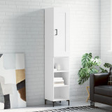 VidaXL Dulap &icirc;nalt, alb, 34,5x34x180 cm, lemn prelucrat