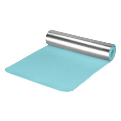 Saltea Gimnastică, Model Aluminiu, Culoare Turcoaz, Dimensiuni 180x60x0.8cm foto