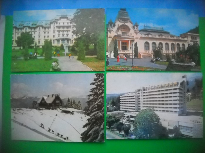 HOPCT LOT 3302 -4 CARTI POSTALE -SINAIA -JUD-PRAHOVA-NECIRCULATE
