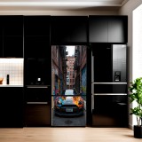 Folie imprimata color pentru decor Frigider, dimensiune 200 x 90cm, model: AVX-FR03, AVEX
