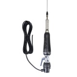 Antena CB PNI LED 1000 rabatabila, 80 cm lungime, cu cablu si montura fixa tip fluture, 26-30 MHz, 300 Watt, ilumineaza in timpul emisiei PNI-LED1000