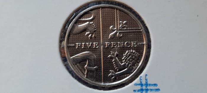 ANGLIA 5 PENCE 2014 SCUT AUNC