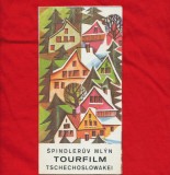 Spindleruv Mlyn TOURFILM Tsechoslowakei - 1970 - pliant 12 pagini