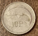 C50 - Moneda foarte veche - Irlanda - 10 pence - 1997