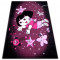 Covor Pilly 7818 Dora - violet si negru, 160x220 cm