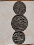 Lot 3 buc. sigiliu bizantin replica vechi sigilii metal vintage Germania