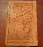 GHEORGHE LAZAR LA 100 DE ANI DE LA DESCHIDEREA SCOLII LUI . N IORGA