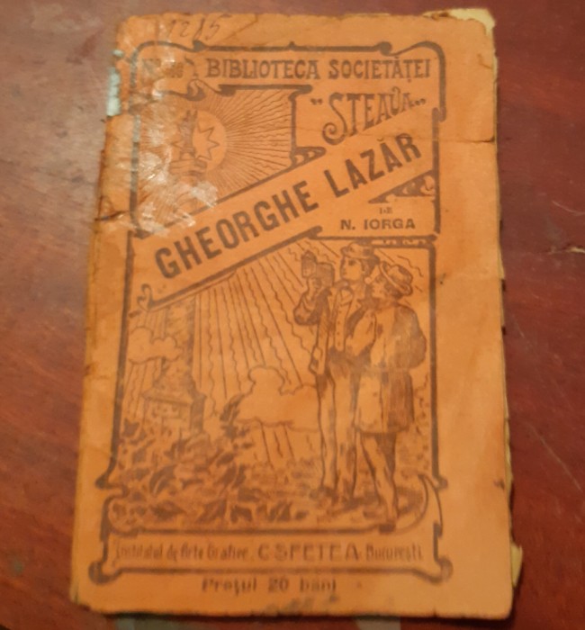 GHEORGHE LAZAR LA 100 DE ANI DE LA DESCHIDEREA SCOLII LUI . N IORGA