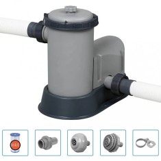 Bestway Pompă de filtrare piscină Flowclear, 5678 L/h foto