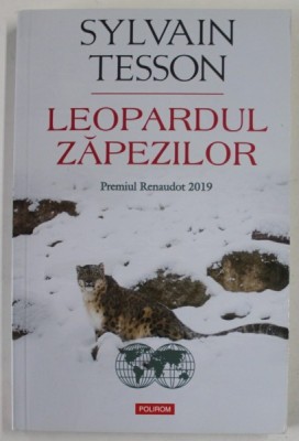 LEOPARDUL ZAPEZILOR , roman de SYLVAIN TESSON , 2020 foto