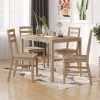 VidaXL Set mobilier de bucătărie, 5 piese, lemn masiv de acacia 3106441