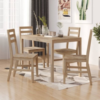 vidaXL Set mobilier de bucătărie, 5 piese, lemn masiv de acacia 3106441 foto