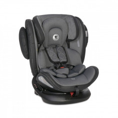 Scaun auto cu isofix Lorelli Aviator, 0-36 kg, rotativ 360 grade, Black Dark Grey