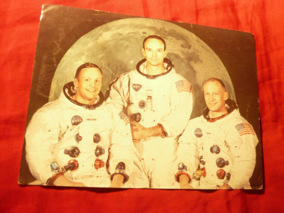 Ilustrata Aselenizarea - Echipajul Apollo 11 foto