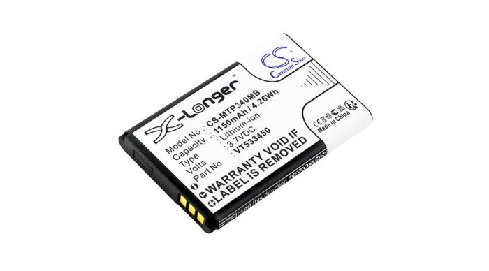 Cameron Sino 1150mAh Motorola Ease 34,Ease 35,Ease 44 Baterie