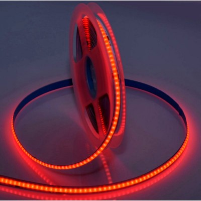 Rola 5m Banda COB LED Flexibila 1260LED 60W IP20 Rosu 18A068 XXM foto