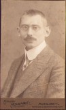 HST P2/285 Poză domn cu ochelari 1912 studio Makart Marburg