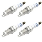 Cumpara ieftin Set 4 bujii scanteie Bosch pentru Audi A3 ,A4, Skoda Octavia, VW Eos, Golf, Jetta, Passat, Touran