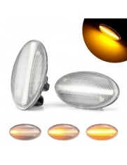 Set 2 Semnalizari Aripa LED Citroen C1, C2, C3, C5, C6, Berlingo