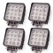 Set 4 x proiector LED auto offroad 48W, carcasa aluminiu, 12-24V
