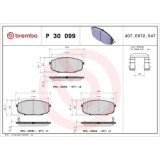 Placute frana Hyundai Kona (Os Ose Osi) 06.17-04.23, Kona Box/Suv (Os Ose Osi) 06.17-, Fata, BREMBO